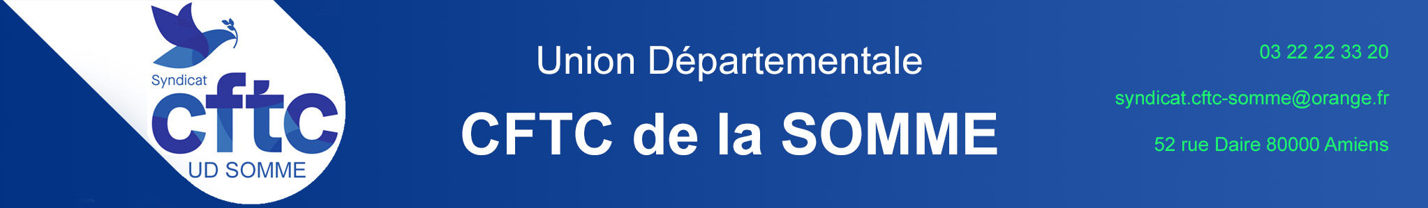 Syndicat CFTC en SOMME